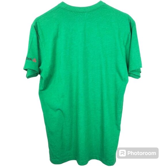Reebok Mens Boston Conquers All Short Sleeve Crewneck Tee Size Medium - Picture 2 of 6